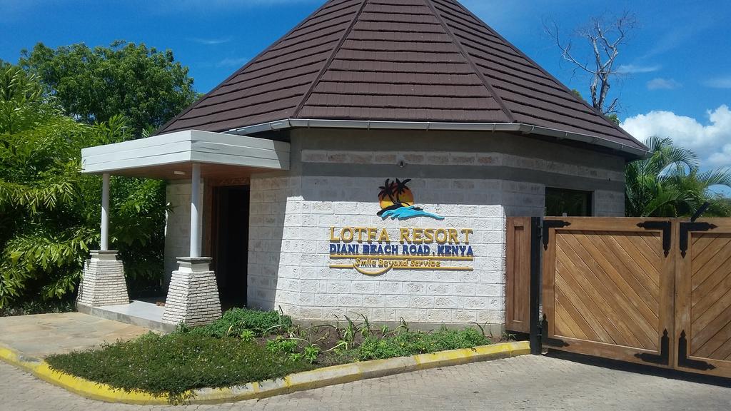 Lotfa Resort Diani Diani Beach Esterno foto