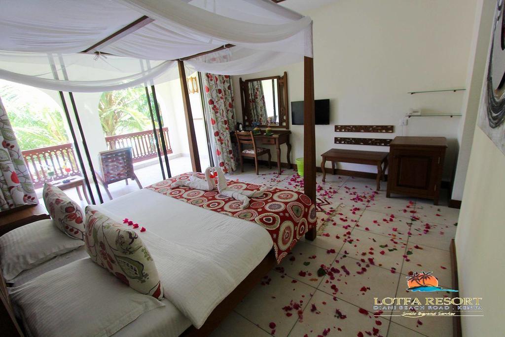 Lotfa Resort Diani Diani Beach Esterno foto