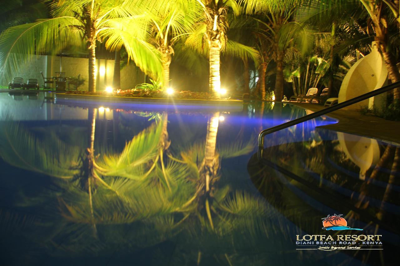 Lotfa Resort Diani Diani Beach Esterno foto