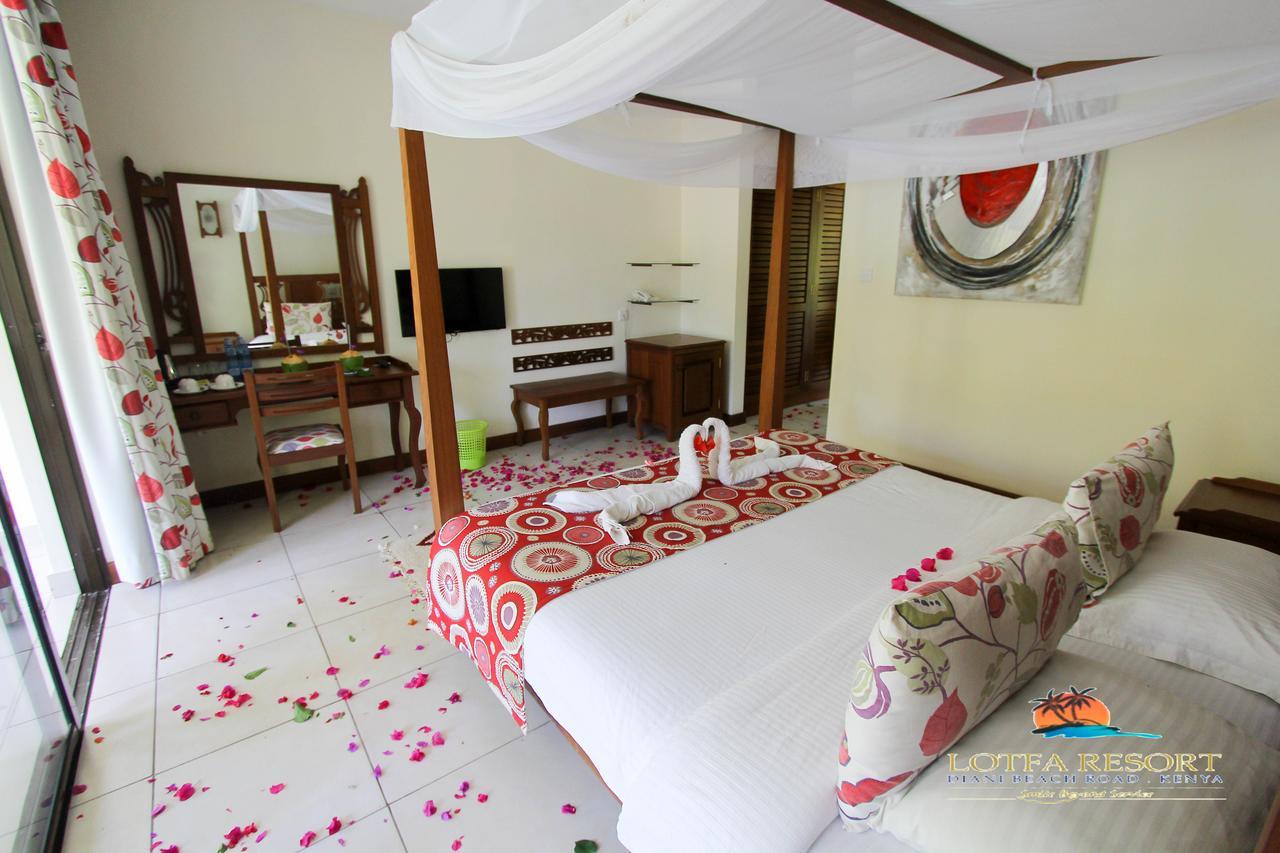 Lotfa Resort Diani Diani Beach Esterno foto